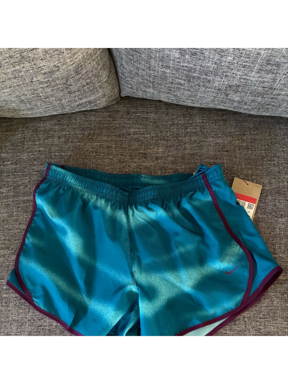 Nike Teal Running Shorts